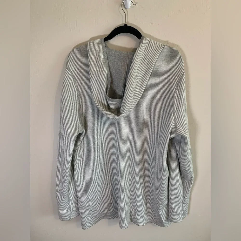 NOTHING FOR SALE NWT J JILL GREY REVERSIBLE JACKET SIZE LP‎